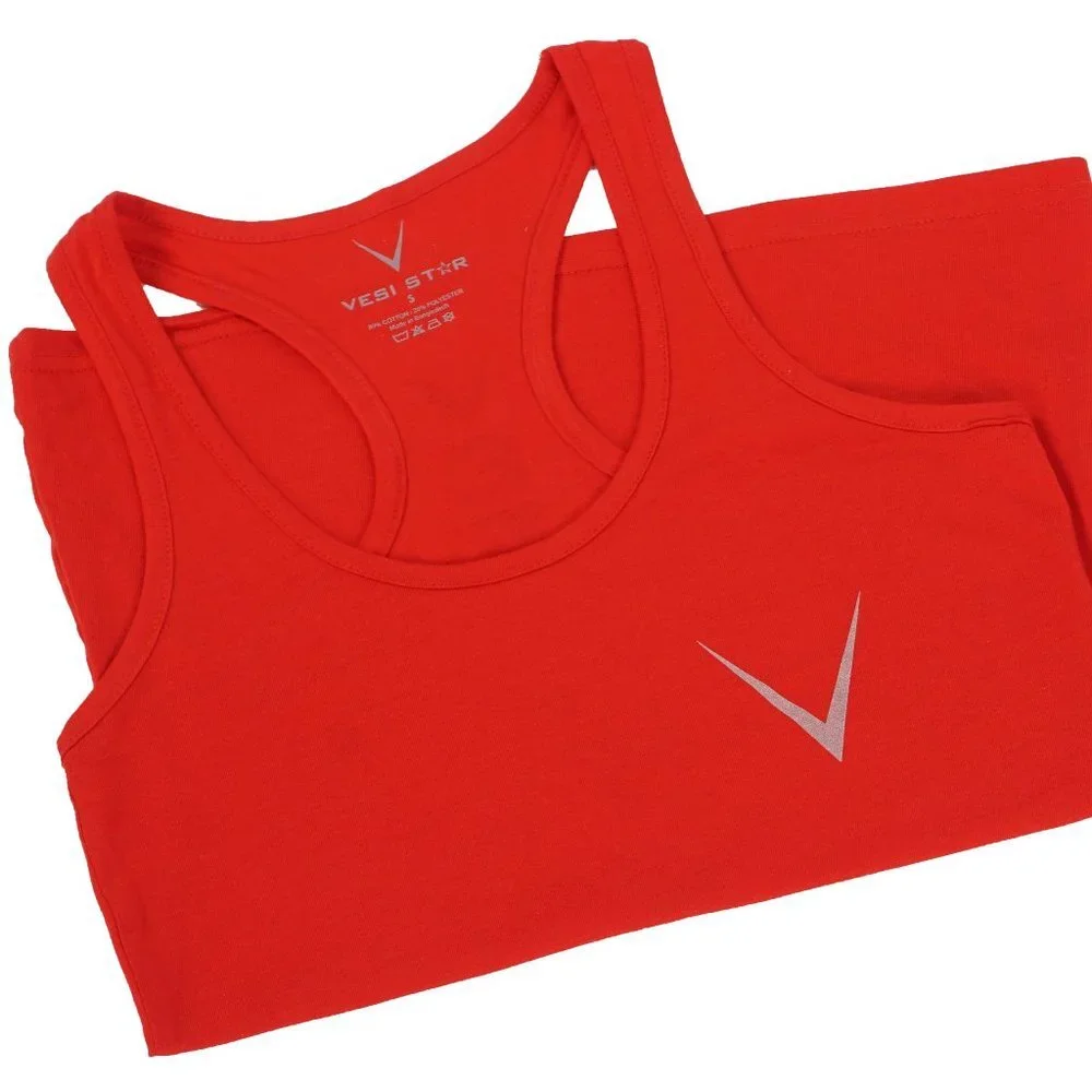 Cotton Tank Top Racer Back - Picture 3 of 4